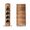 A front view of the Sonus faber Olympica Nova V floorstanding speaker in walnut wood finish.